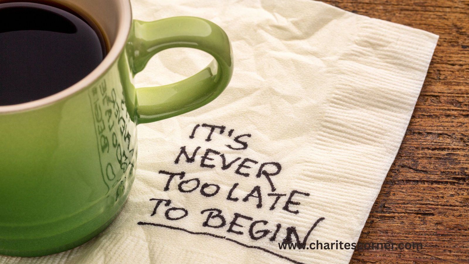 The Belief That It’s Too Late