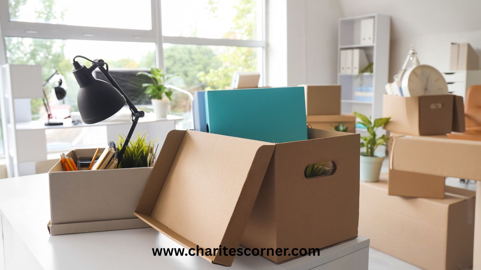 a stack of boxes with files in it